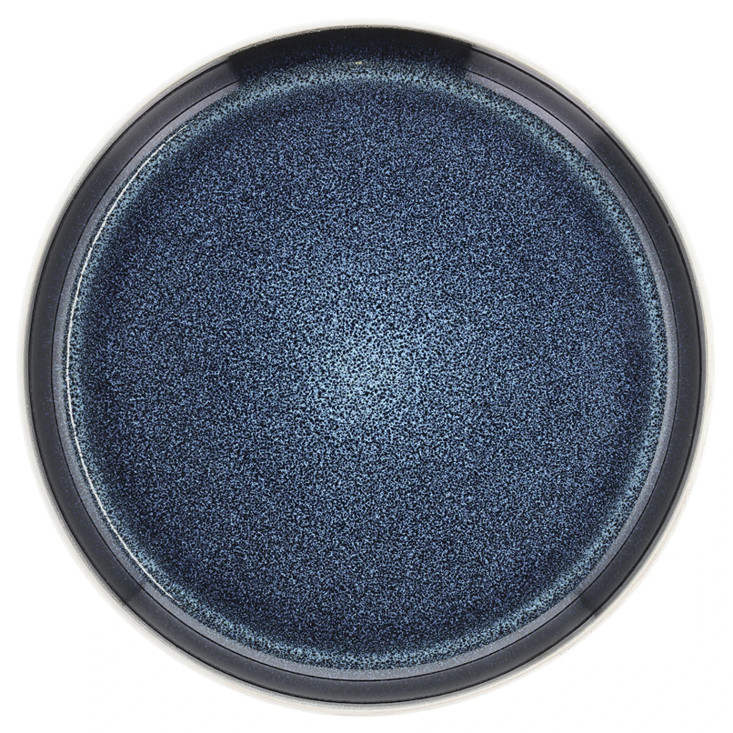 Bitz Gastro Tallerken &Oslash;21 Cm M&oslash;rkebl&aring; /  -  Tallerkener Stengods Hvit - 37541