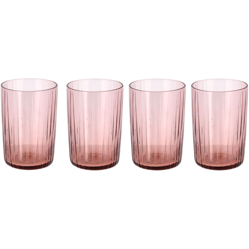 Kusintha Glass 4-pk 28 cl, Rosa