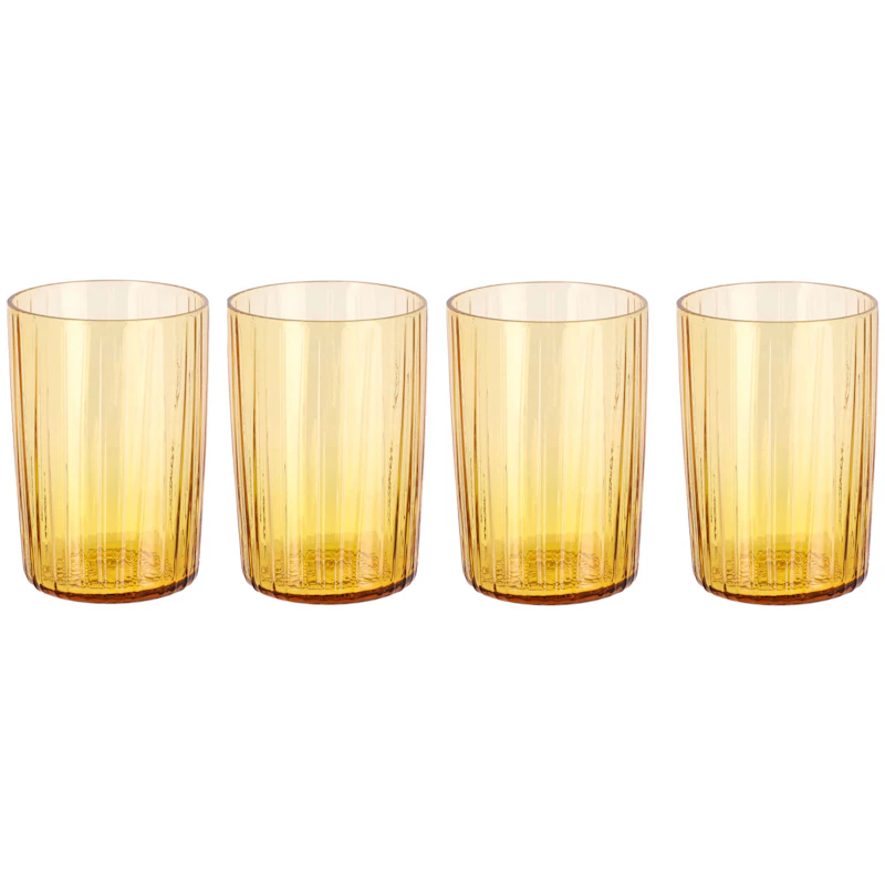 Kusintha Glass 4-pk 28 cl, Amber