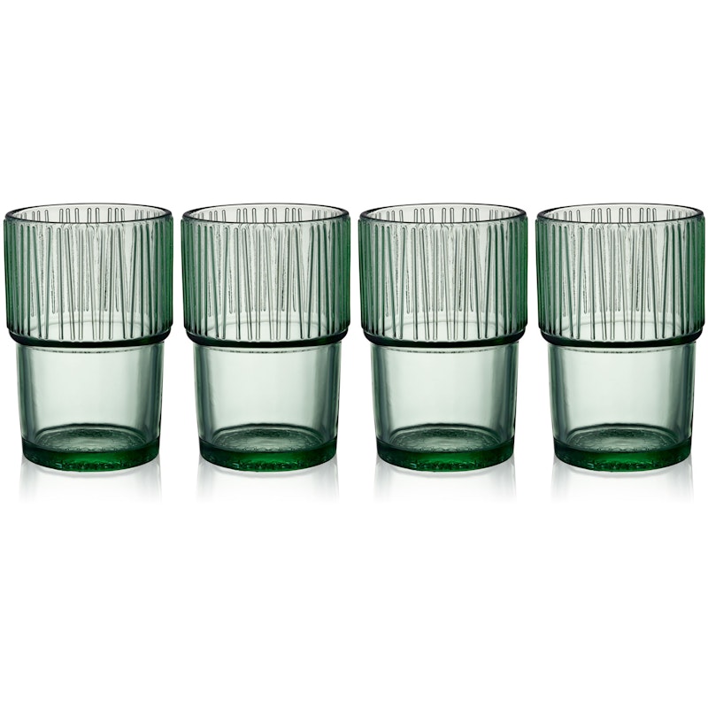 Kusintha Glass 4-pk 38 cl, Grønn