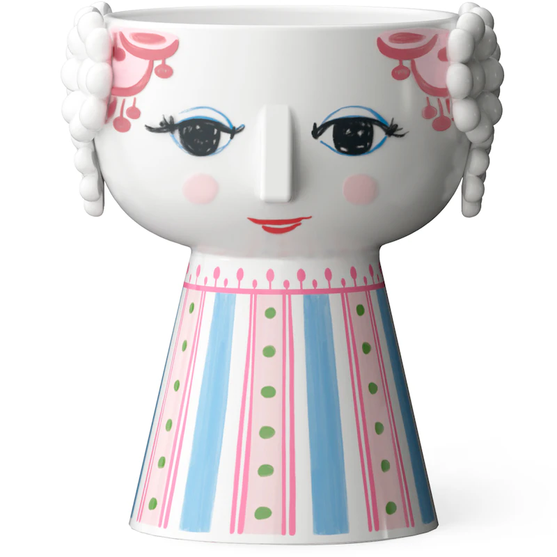 Eva Lyslykte 9,5 cm, Rosa