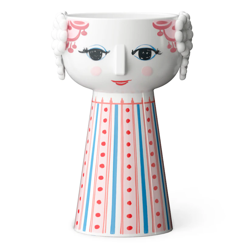 Eva Lyslykte 14 cm, Rød