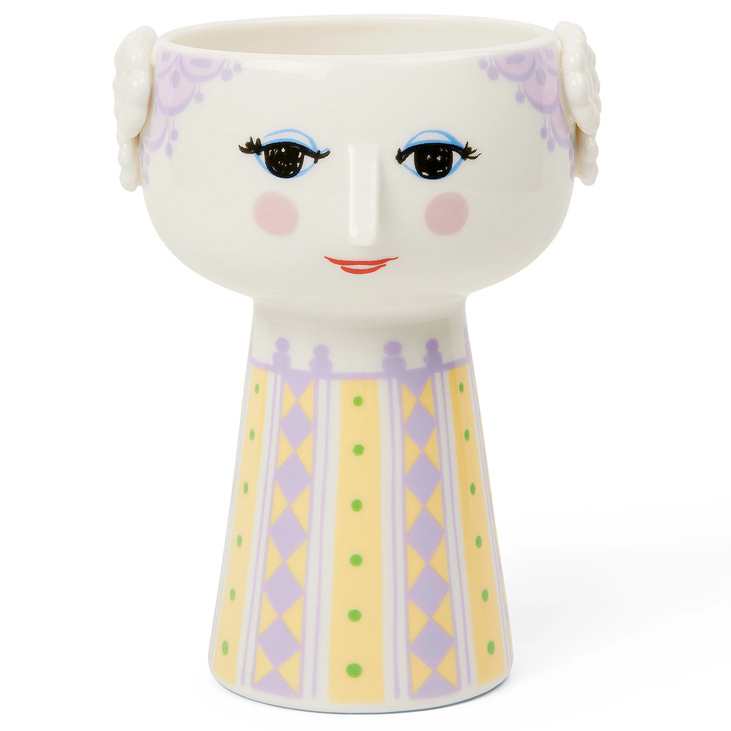 Bj&oslash;rn Wiinblad Eva Vase 15 Cm Lavender -  Vaser Porselen Lavendel - 56536