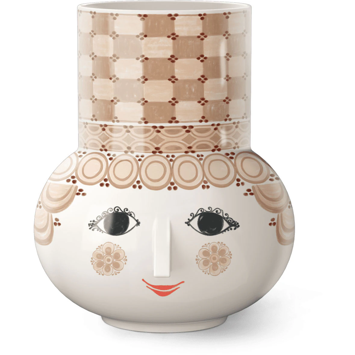 Bj&oslash;rn Wiinblad Olga Vase 35 Cm - Vaser Keramikk Sand - 53113