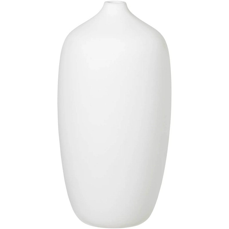 Ceola Vase Keramikk 25 cm, Hvit