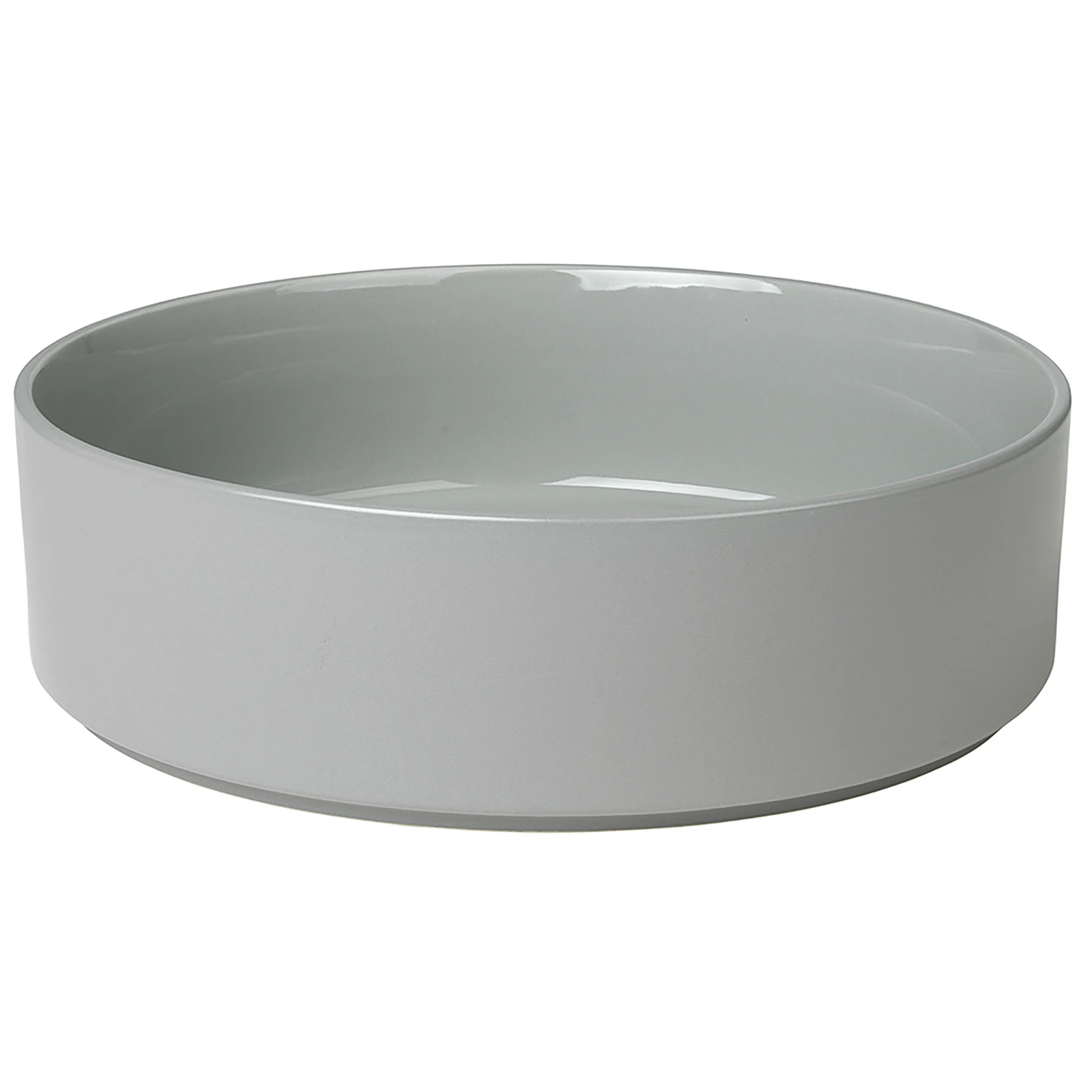 Blomus Pilar Sk&aring;l  27 Cm -  Serveringssk&aring;ler Keramikk Mirage Grey - 63720