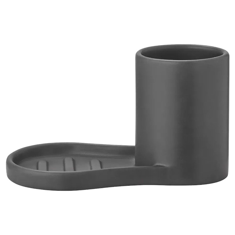 PIRO Såpeholder 10 x 17,5 cm, Sort