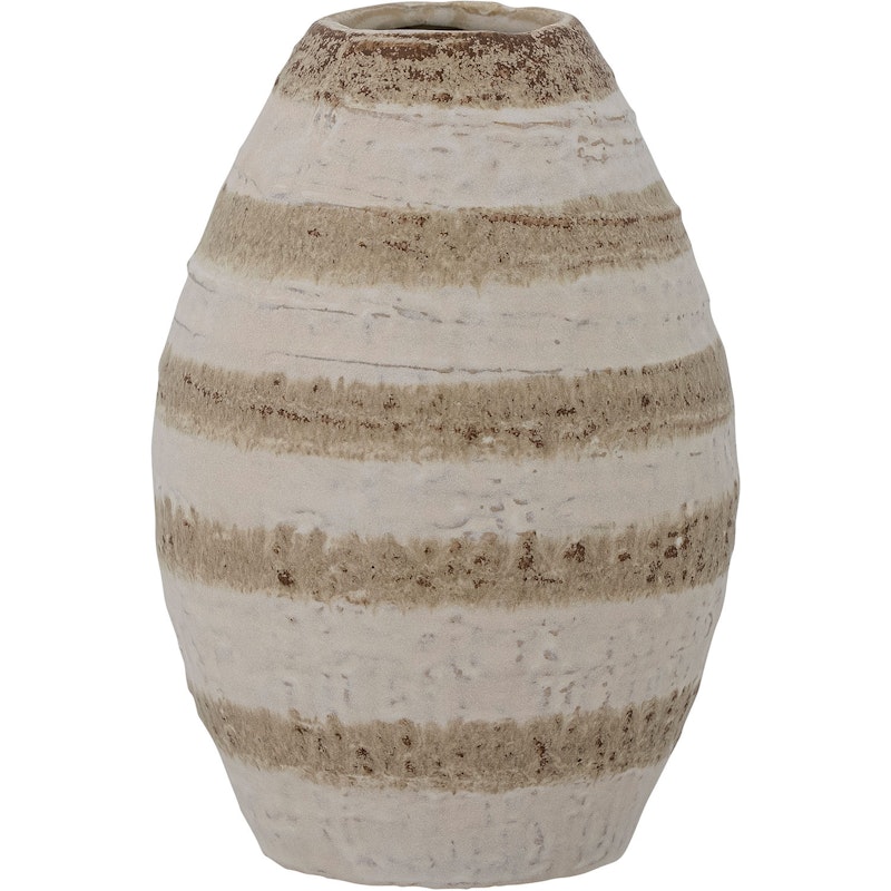 Charlen Vase Stentøy H17 cm, Naturlig