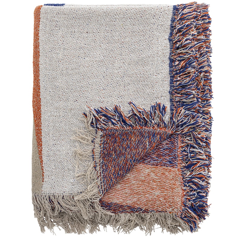 Clarita Pledd 130x160 cm, Oransje