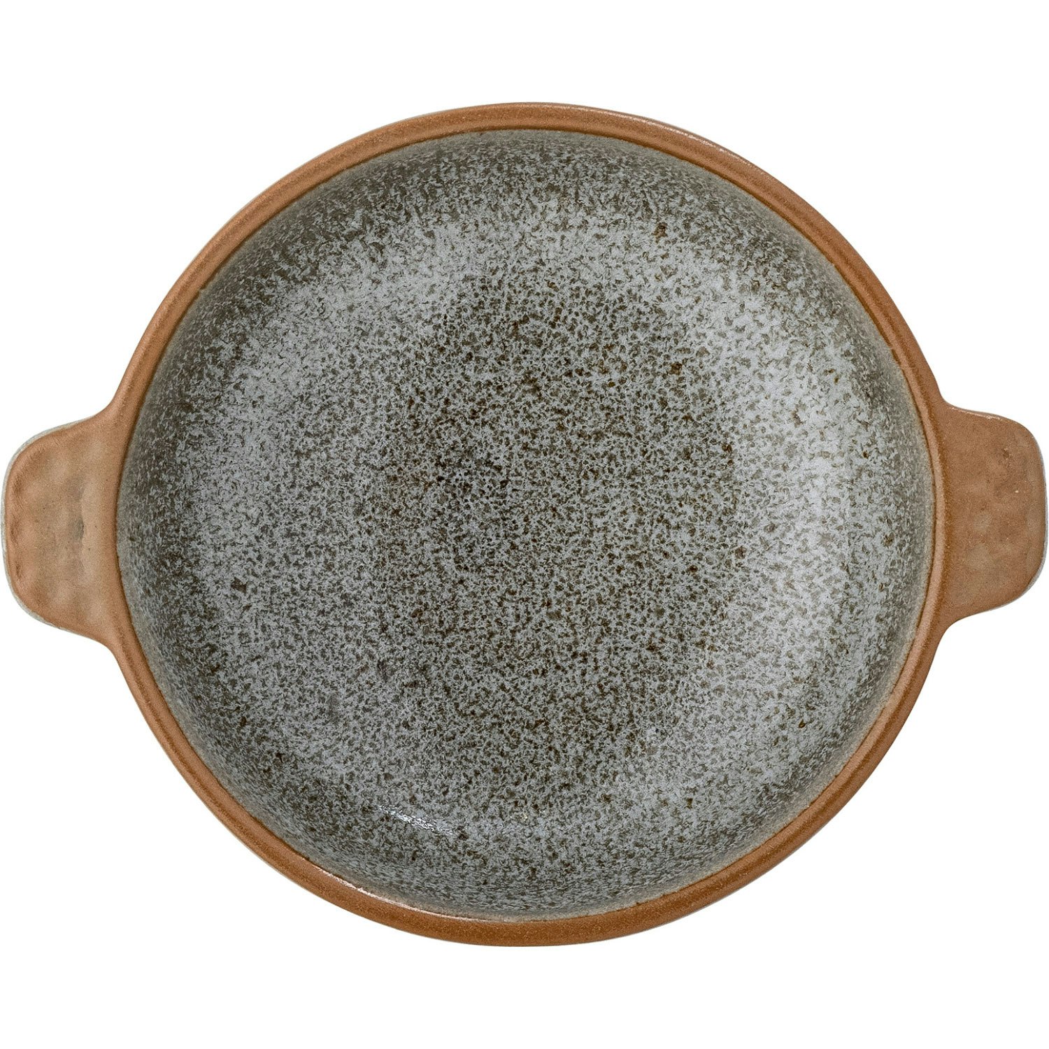 Bloomingville Hariet Sk&aring;l Stent&oslash;y 12,5 Cm  -  Serveringssk&aring;ler Stengods Gr&oslash;nn - 82054651