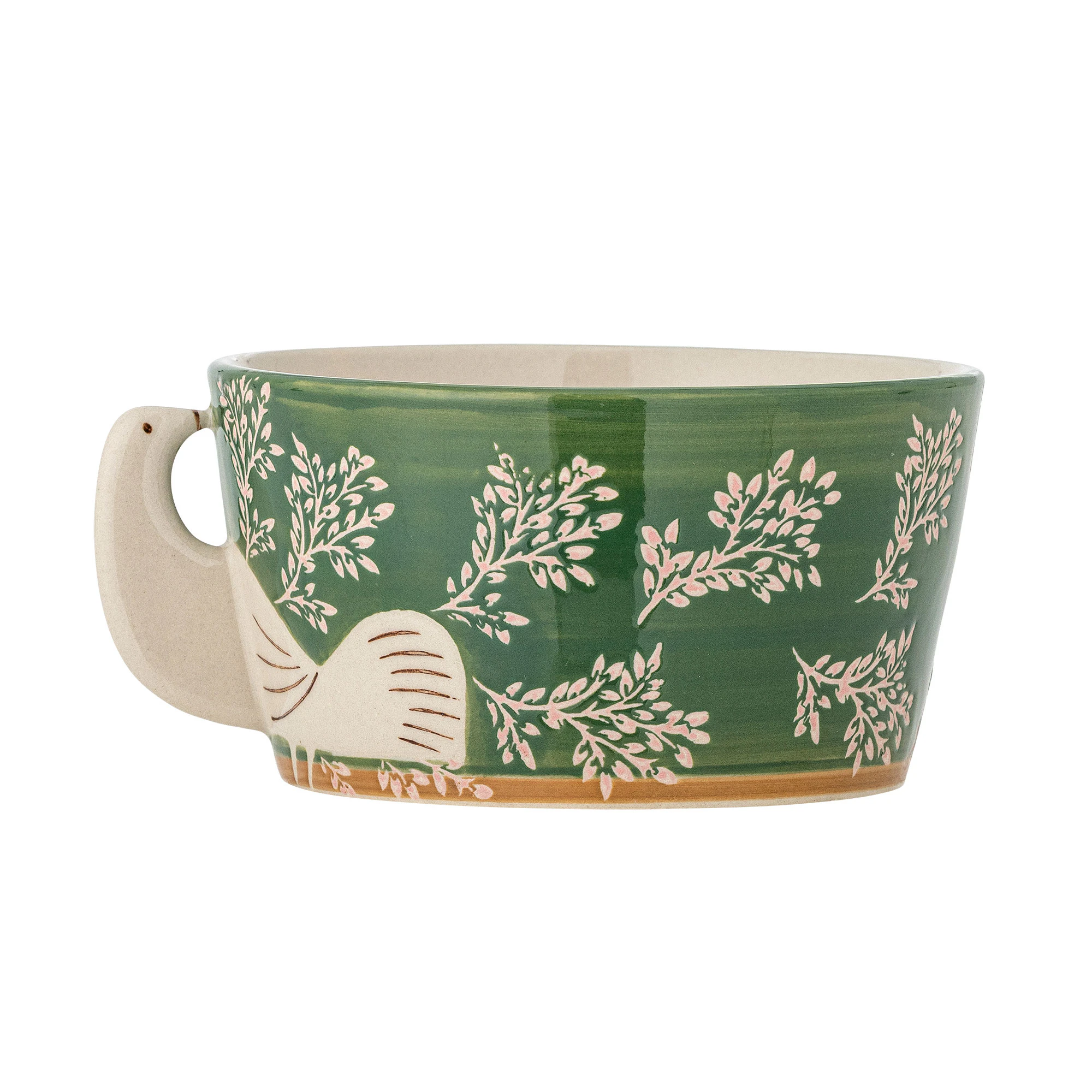 Bloomingville Hezha Bowl - Serveringssk&aring;ler Stengods Gr&oslash;nn - 82072667