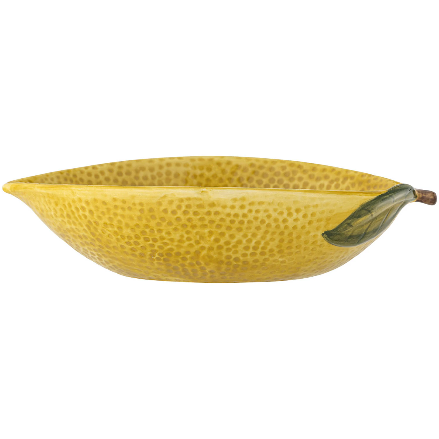 Bloomingville Limone Sk&aring;l -  Serveringssk&aring;ler Stengods Gul - 82061441