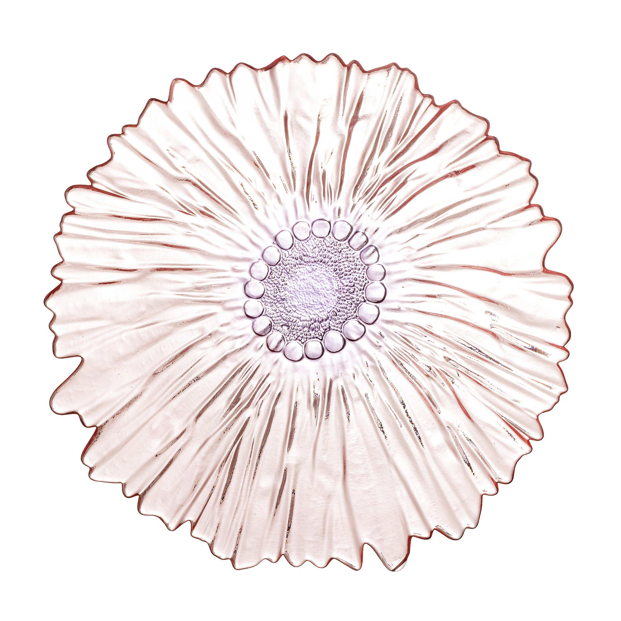 Bloomingville Mariko Sk&aring;l &Oslash;31 Cm -  Serveringssk&aring;ler Glass Rose - 82068720