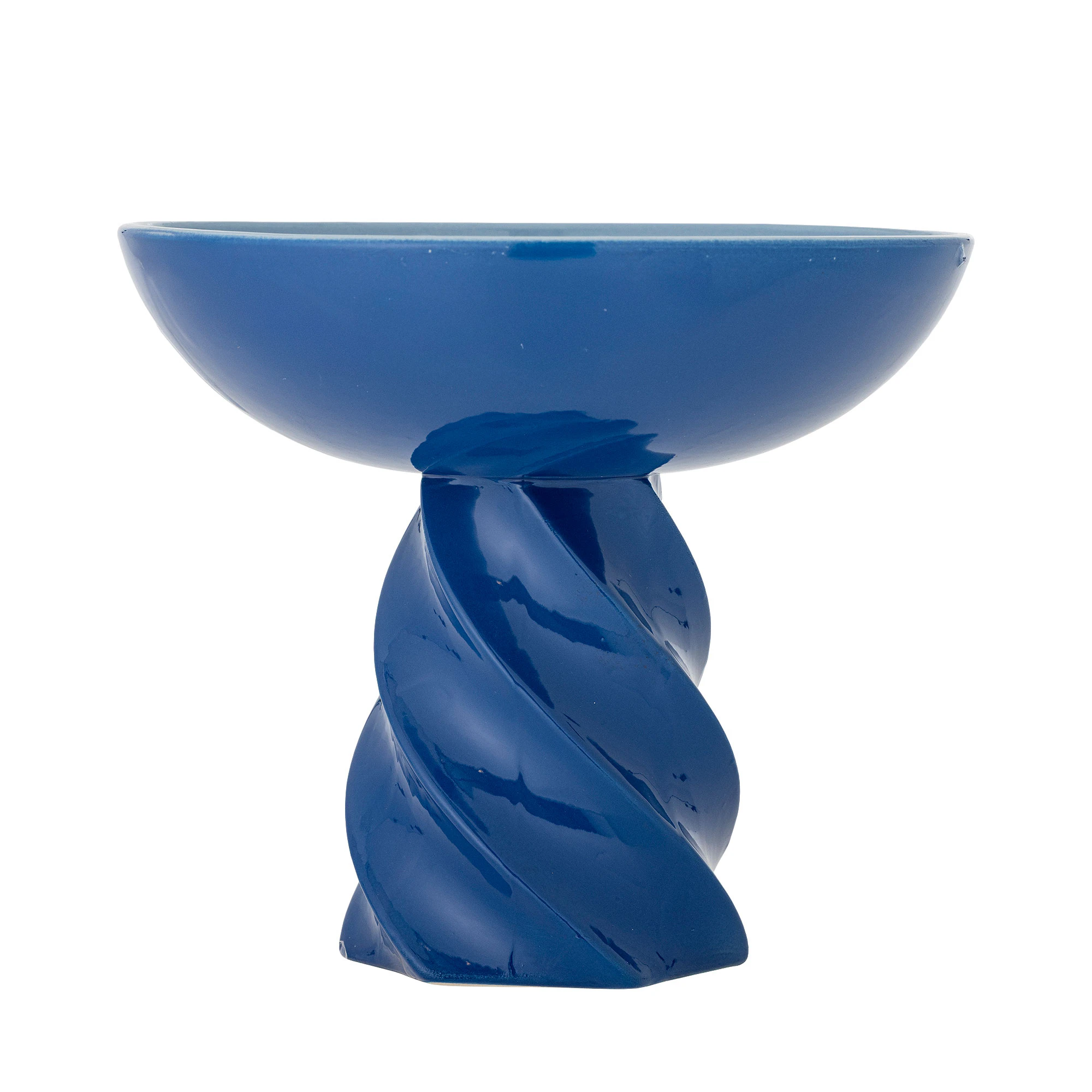 Bloomingville Riley Bowl -  Serveringssk&aring;ler Stengods Bl&aring; - 82063133