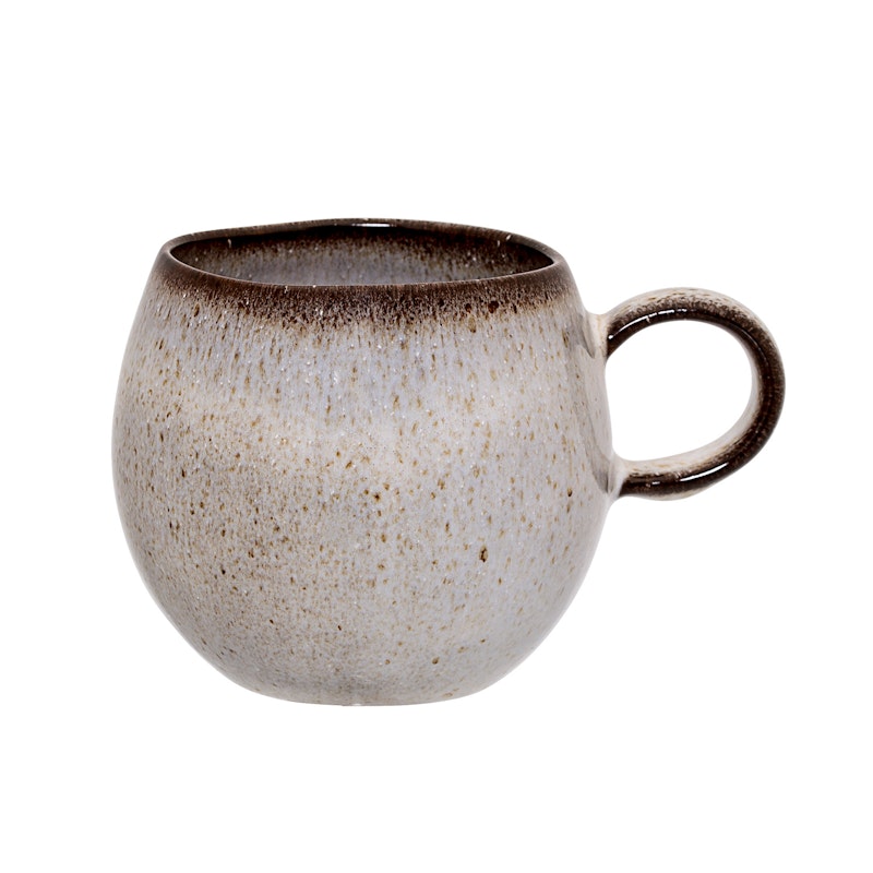 Sandrine Kopp 8,5 cm, Lys Grå