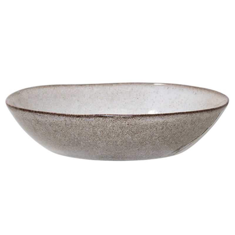 Sandrine Skål 22 cm, Lys Grå