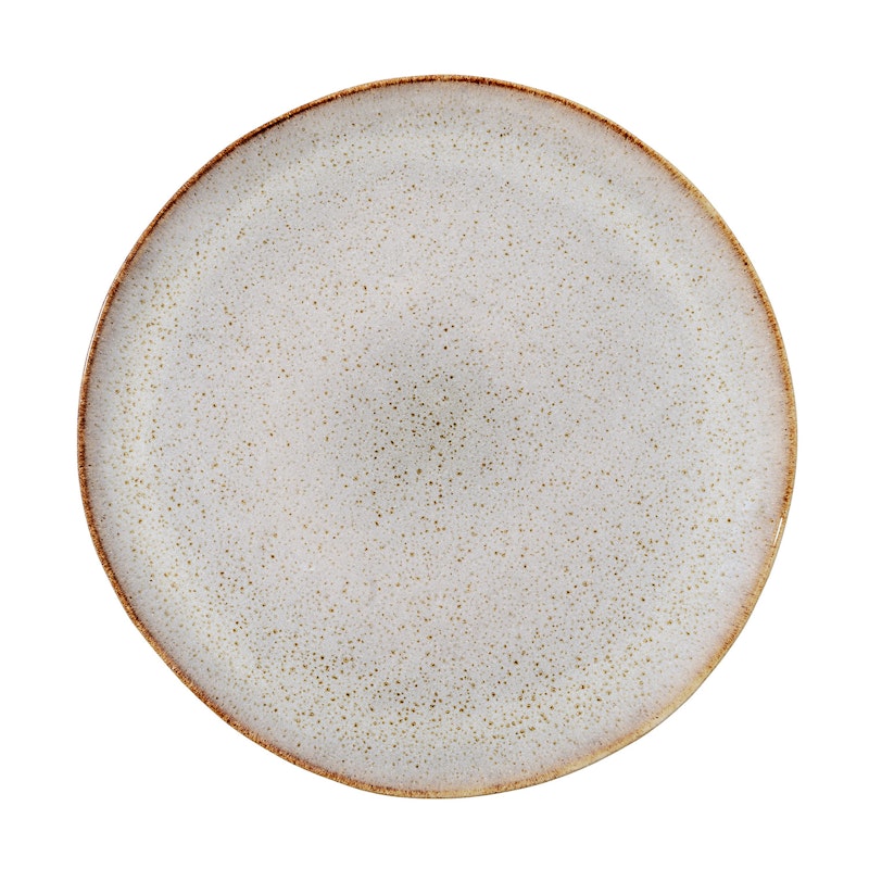Sandrine Tallerken 28,5 cm, Lys Grå