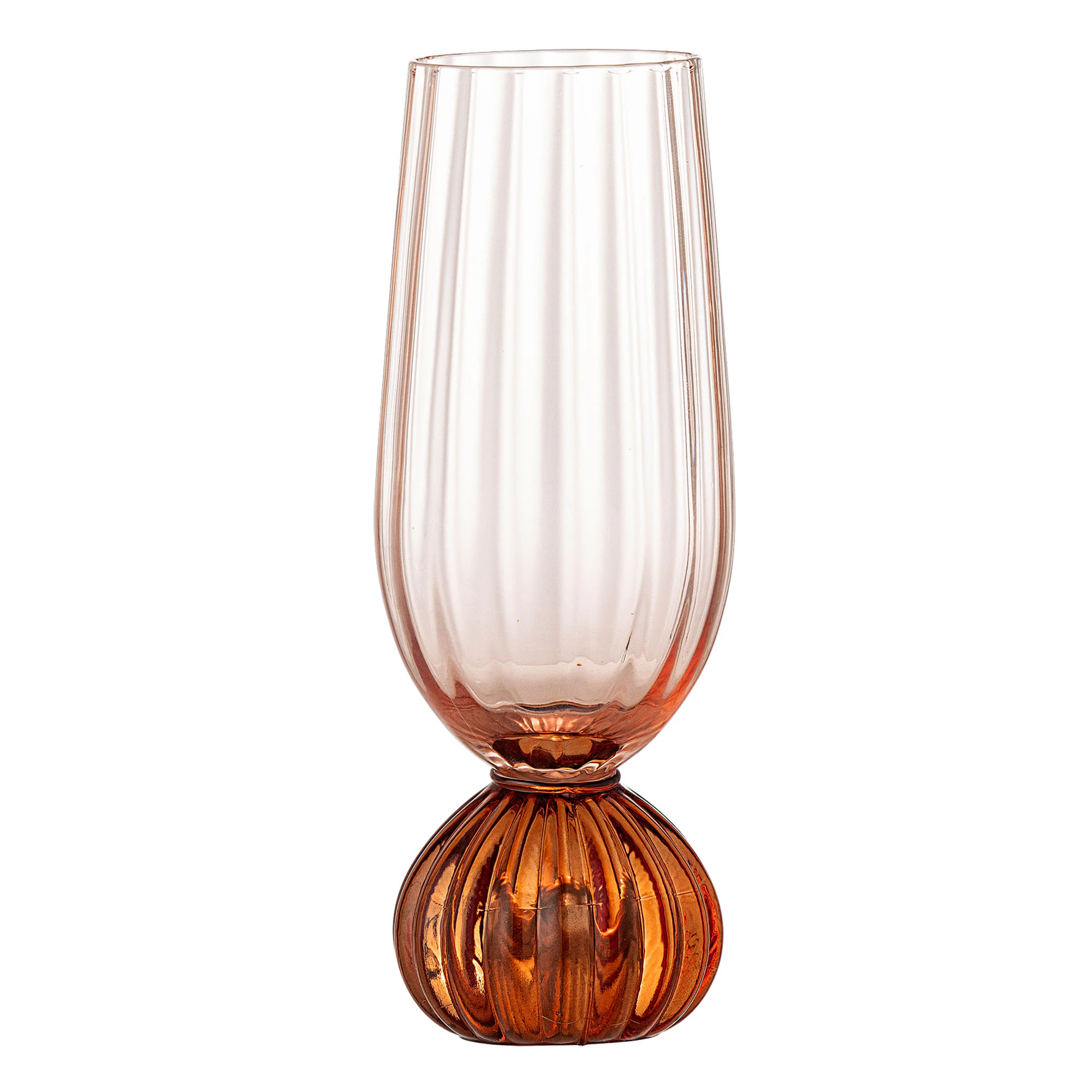 Bloomingville Taurin Champagne  25 Cl  -  Champagneglass Glass Rose - 82072787