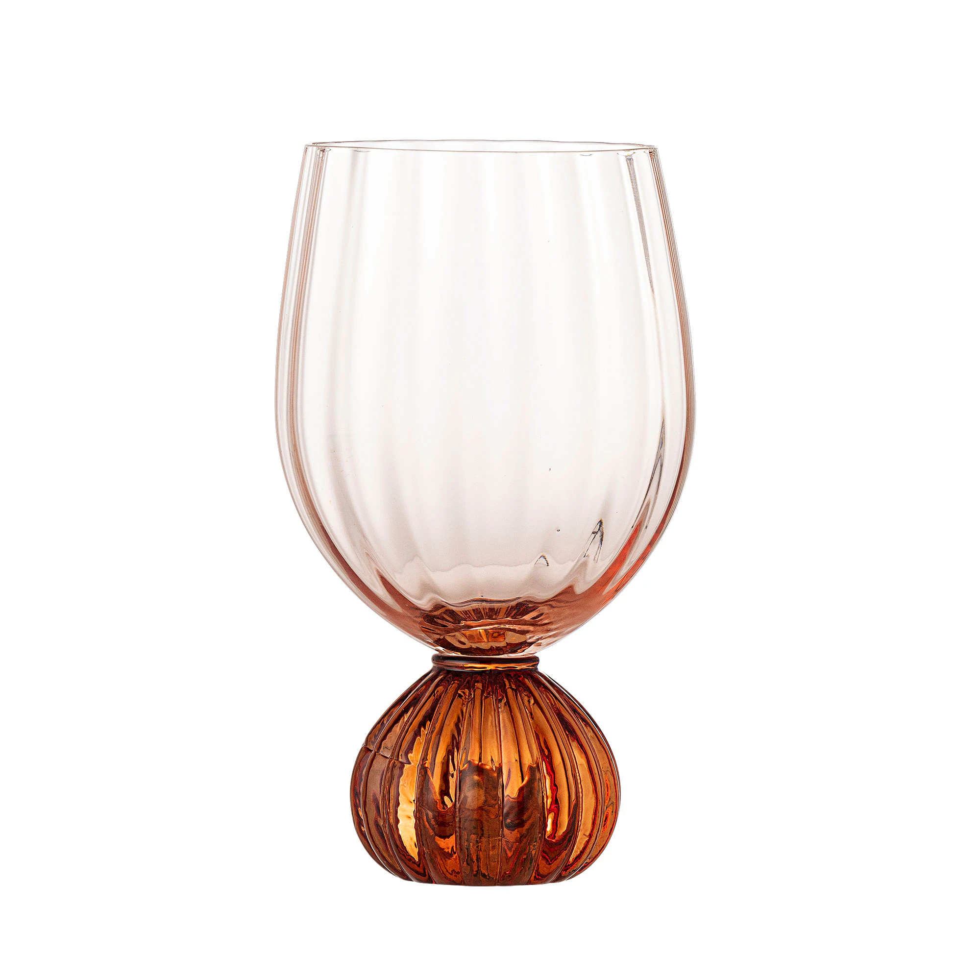 Bloomingville Taurin Wine  43 Cl  -  Vinglass Glass Rose - 82072786