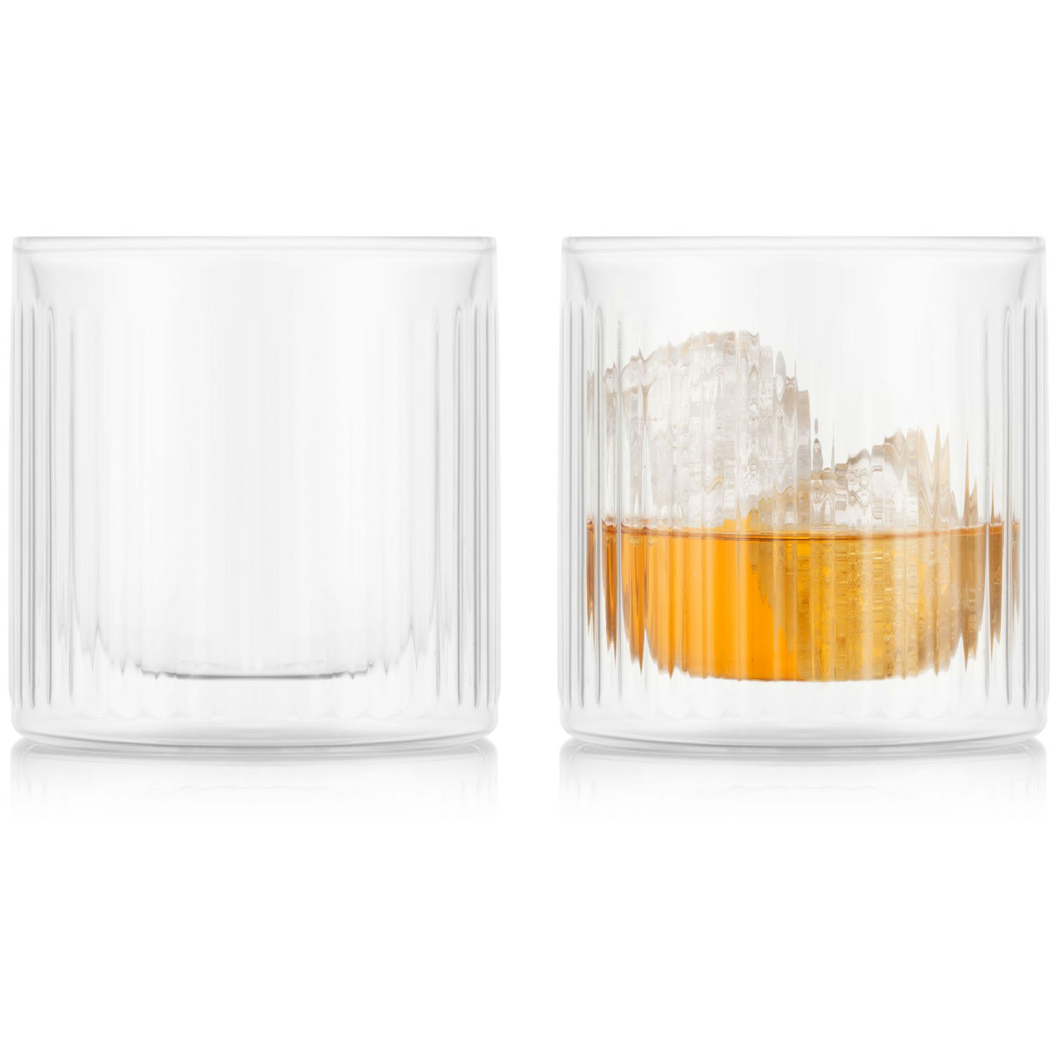 Bodum Douro Dobbeltveggede Whiskeyglass 2-pk 30 Cl -  Whiskeyglass & Cognacglass Borosilikatglass Klar - 12183-10