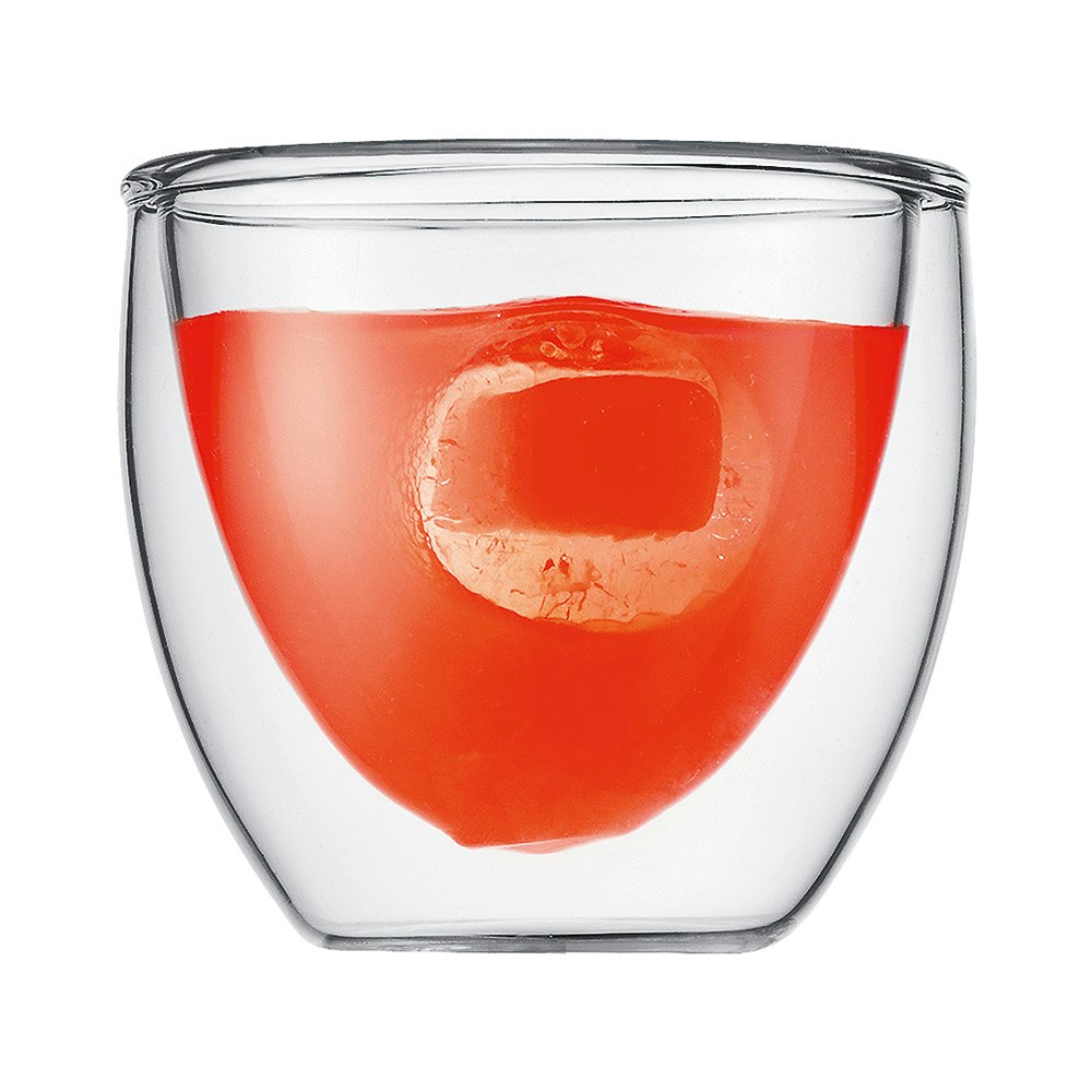 Bodum Pavina Dobbeltvegget Espresso Glass 8 Cl 2-pk -  Espressokopper Klar - 4557-10