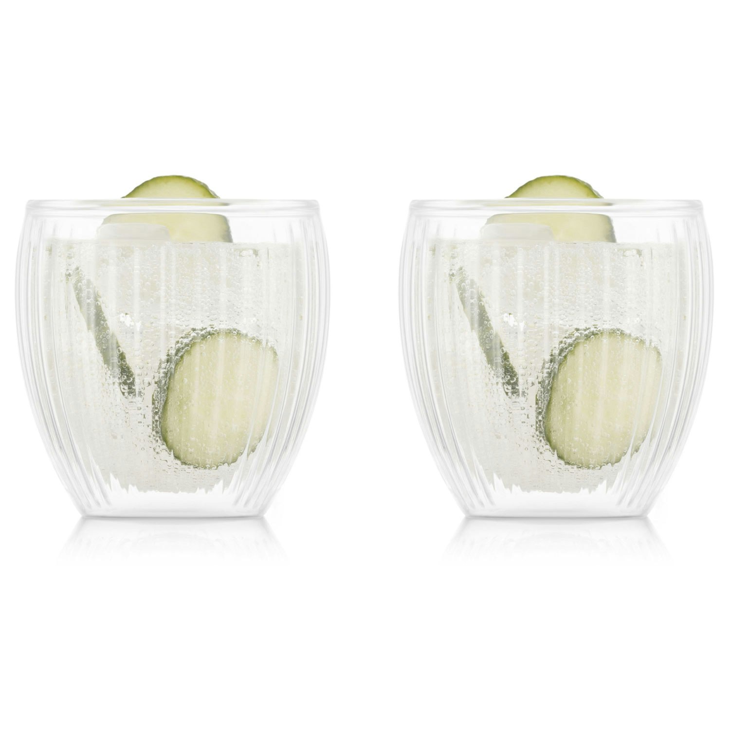 Bodum Pavina Dobbeltvegget Glass 2-pk 20 Cl -  Glass Borosilikatglass Klar - 12248-10