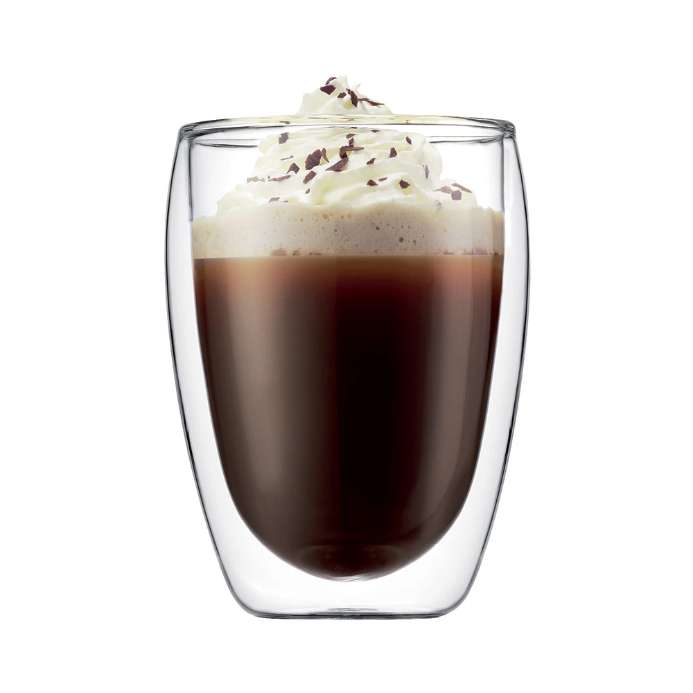 Bodum Pavina Dobbeltvegget  35 Cl 2-pk -  Kaffekopper Glass Klar - 4559-10