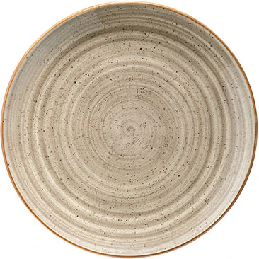 Bonna Aura Terrain Side Plate 21 Cm -  Asjetter Porselen Brun - ATRGRM21DZ