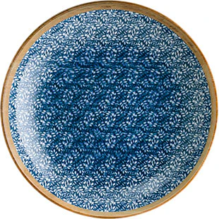 Bonna Calif Lupin Dyp Tallerken 25 Cm -  Dype tallerkener Porselen Bl&aring; - LPNBLM25CK