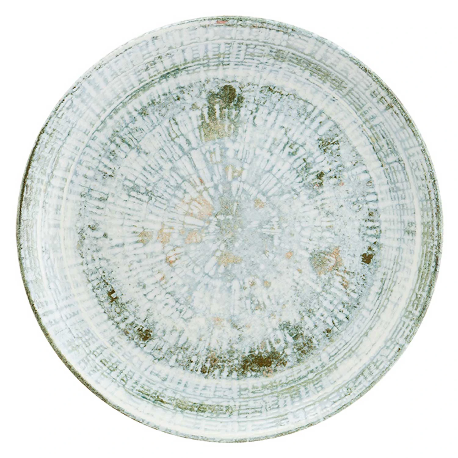 Bonna Odette Olive Tallerken 27 Cm -  Tallerkener Porselen Multi - ODTOLGRM27DZ