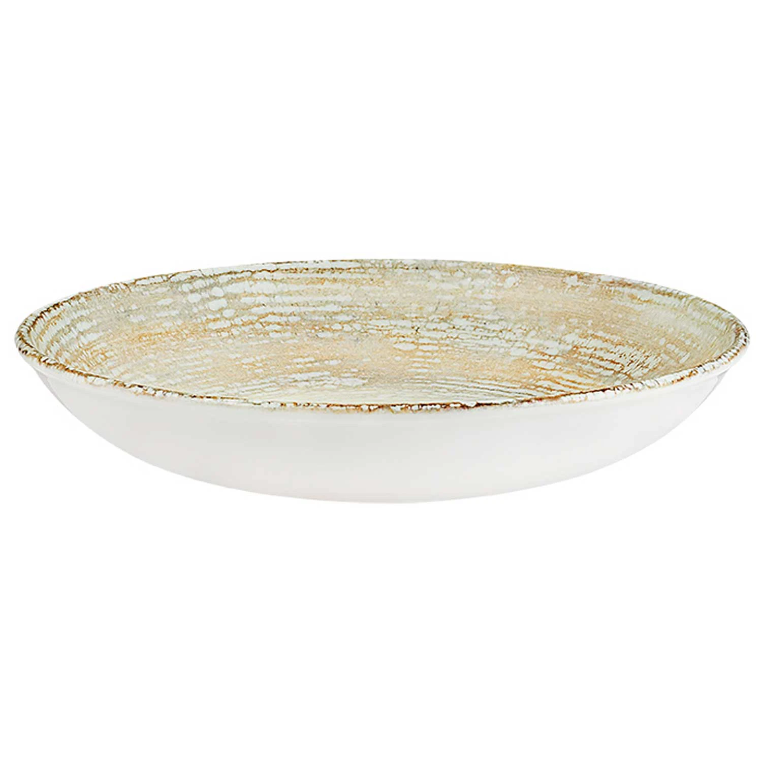 Bonna Patera Dyp Tallerken 23 Cm - Dype tallerkener Porselen Beige - PTRBLM23CK