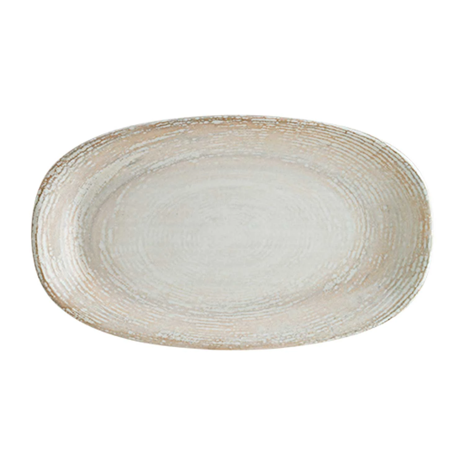Bonna Patera Serveringsfat 17x29 Cm -  Serveringsfat Porselen Beige - PTRGRM19OKY