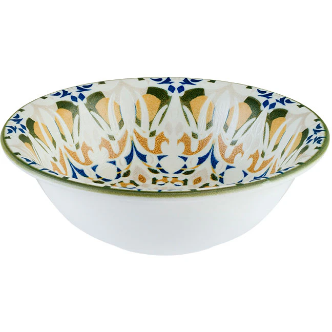 Bonna Tenango Sk&aring;l 16 Cm -  Frokostsk&aring;ler Porselen Gr&oslash;nn - TENGRM16KS