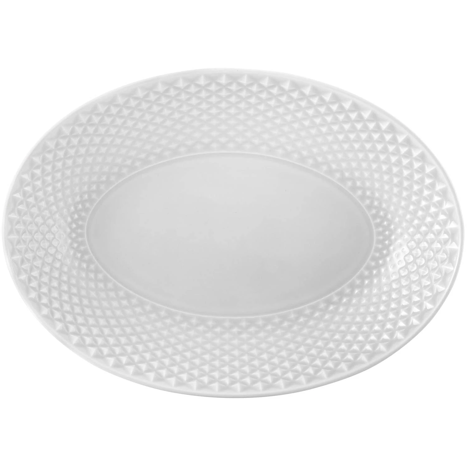 Bordallo Pinheiro Bicos Serveringsfat &Oslash;28 Cm  -  &Oslash;vrige Fat & Tallerkener Steingods Cinza - 65032268