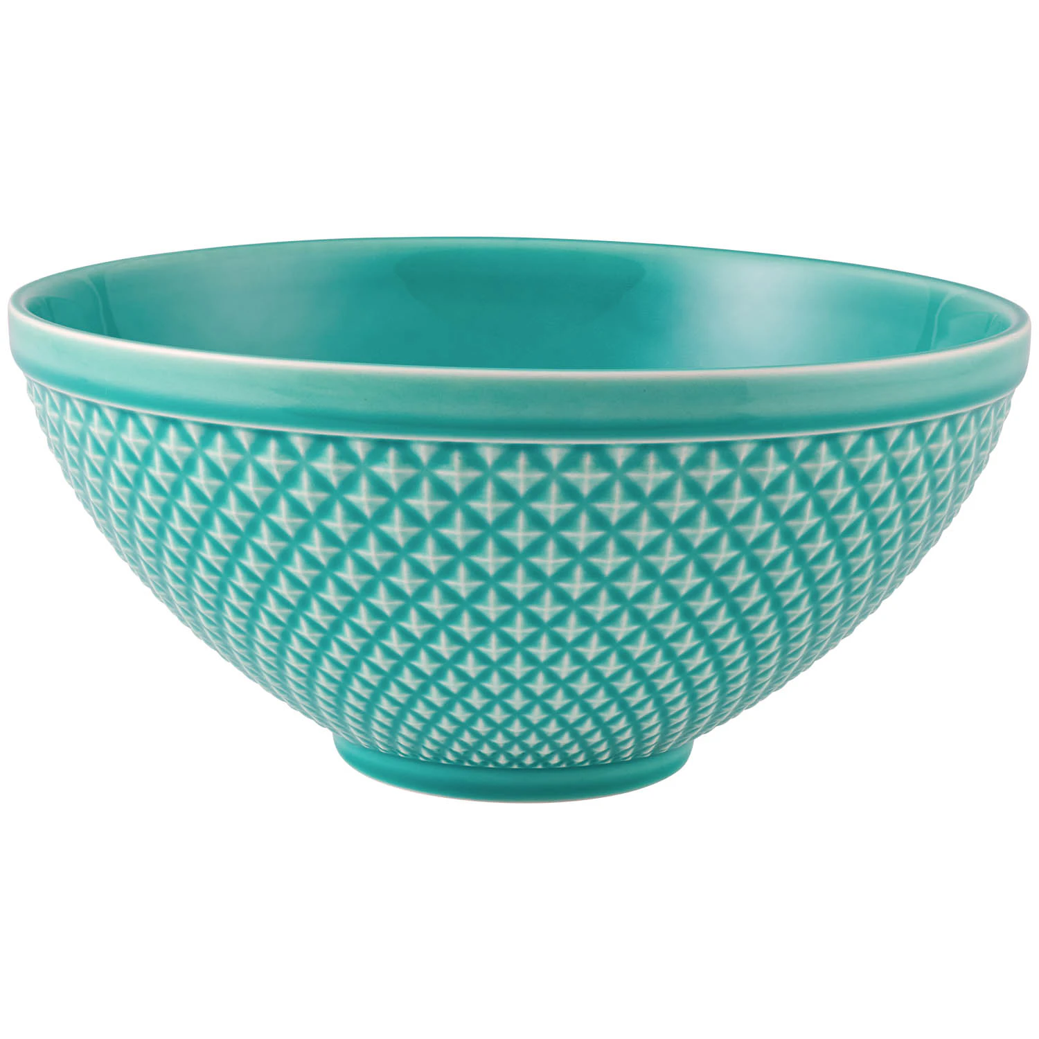 Bordallo Pinheiro Bicos Serveringsfat &Oslash;25 Cm  -  Salatsk&aring;ler Steingods Mint - 65032265