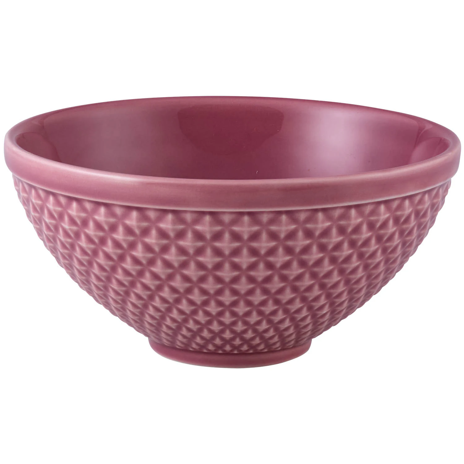 Bordallo Pinheiro Bicos Sk&aring;l &Oslash;15 Cm  -  Serveringssk&aring;ler Steingods Rosa - 65032280