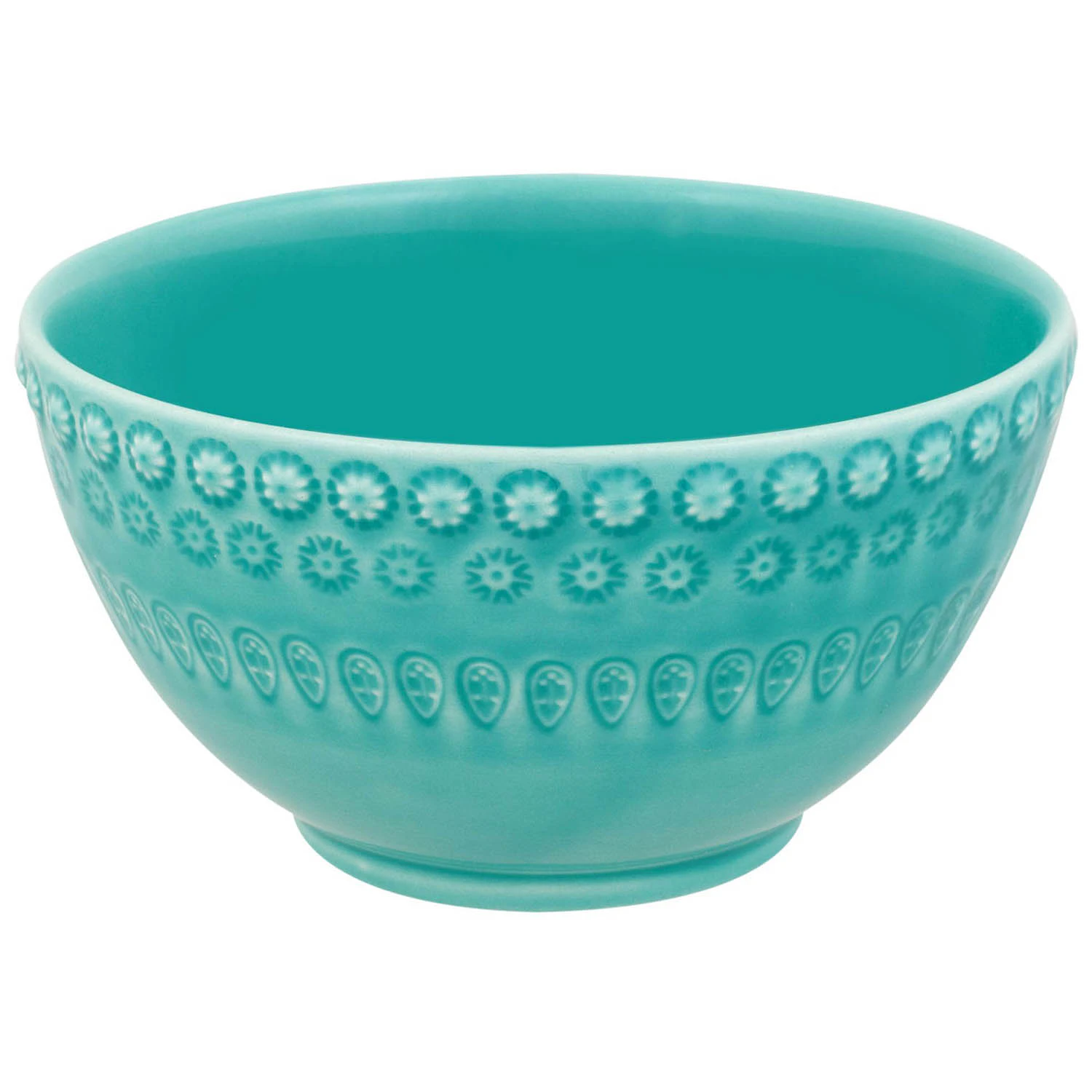 Bordallo Pinheiro Fantasy Sk&aring;l &Oslash;14,5 Cm  -  Serveringssk&aring;ler Steingods Turkis - 65016120