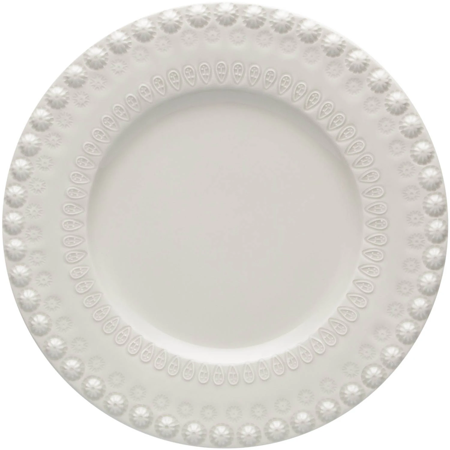 Bordallo Pinheiro Fantasy Desserttallerken &Oslash;22 Cm  -  Tallerkener Steingods Cinza - 65011199