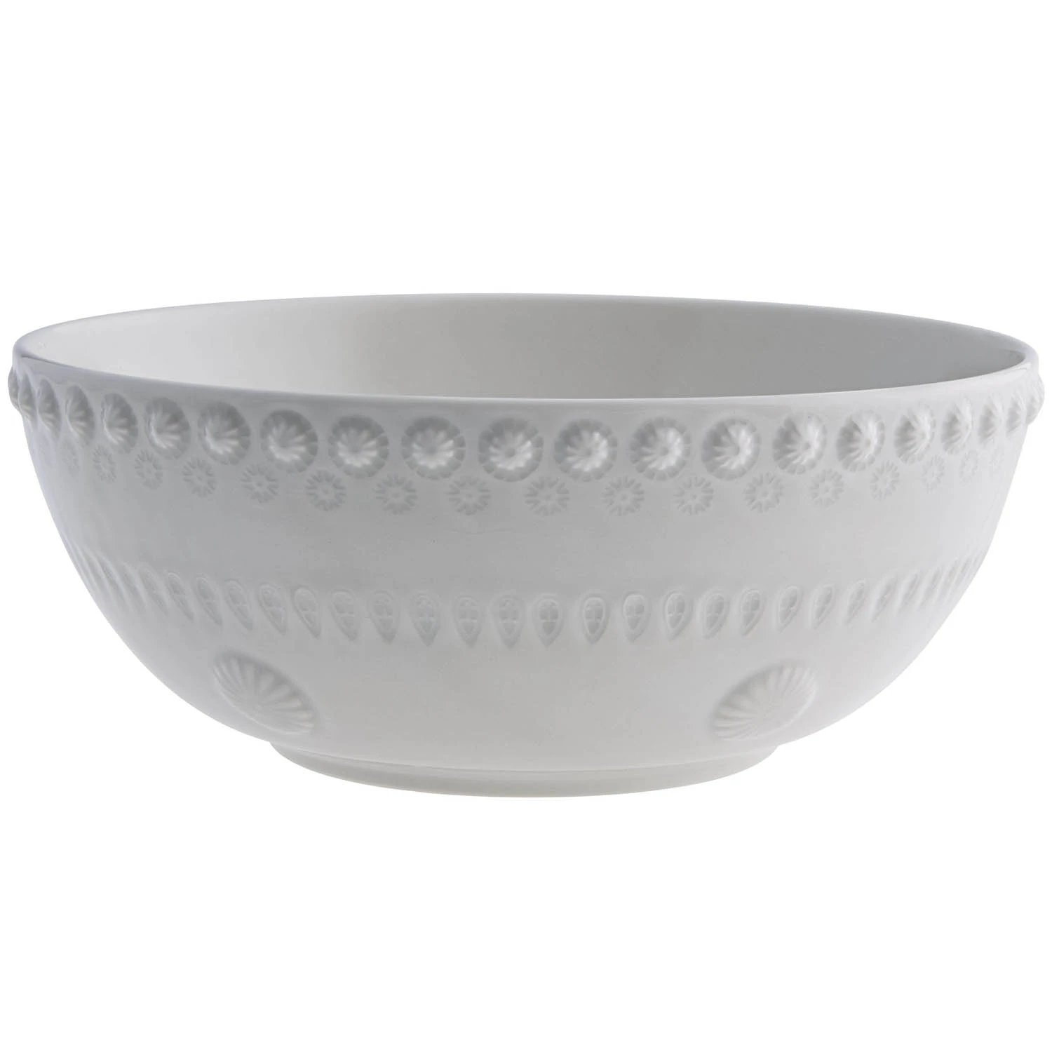 Bordallo Pinheiro Fantasy Salatbolle &Oslash;30 Cm  -  Serveringssk&aring;ler Steingods Cinza - 65013362