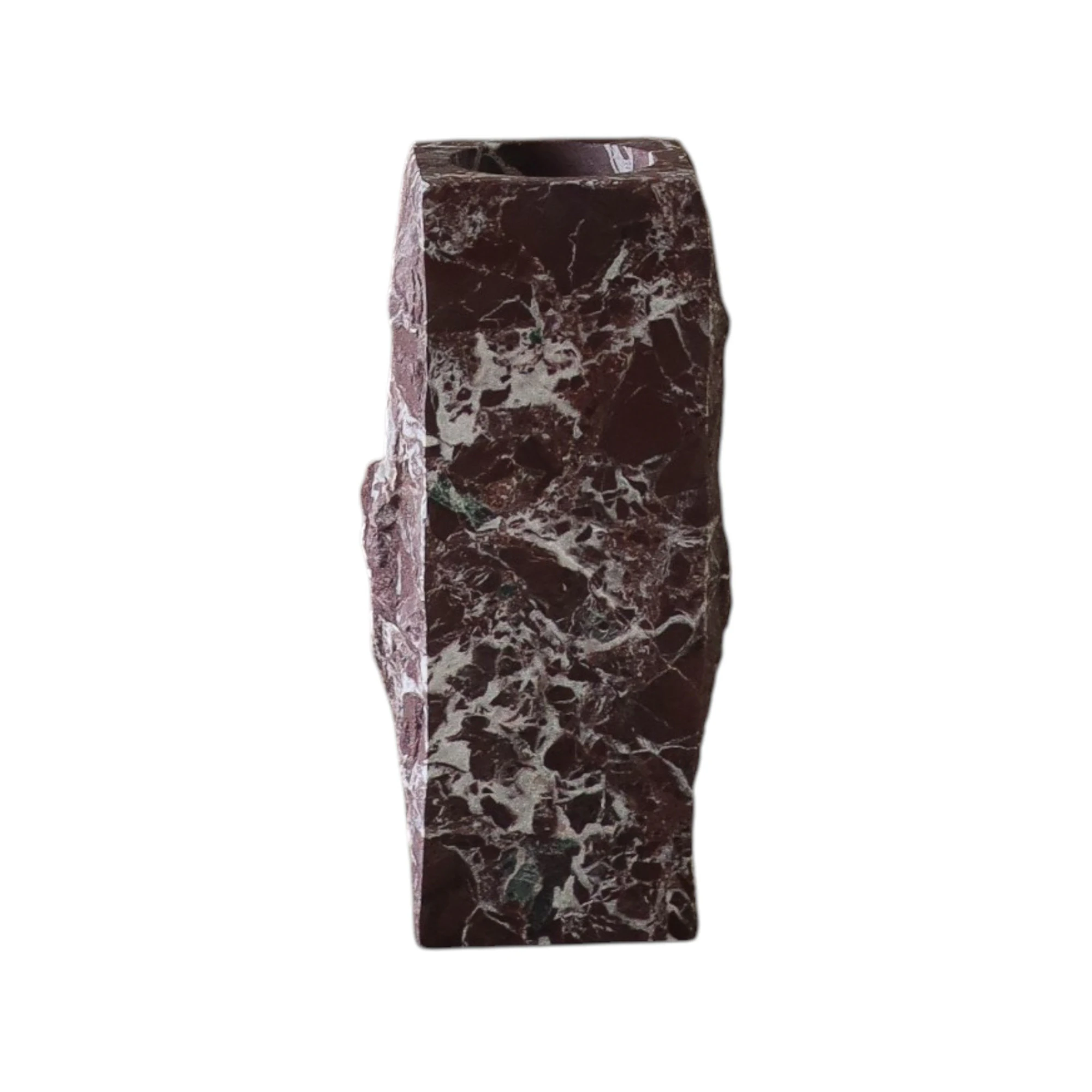 Botan&eacute; Edge Vase Small - Vaser Sten Rosso Levanto - BOT-EDG-ROSS-S