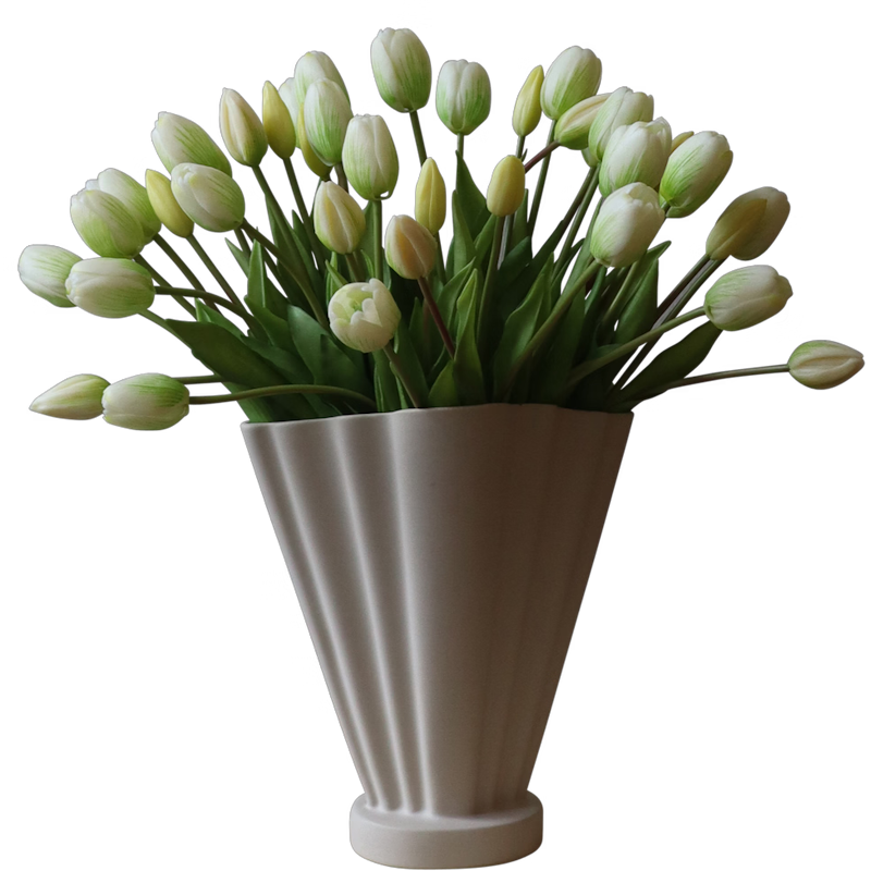 Tulip Grand Bukett, Hvit