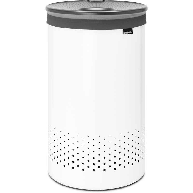 Skittentøyskurv 60 L, Hvit