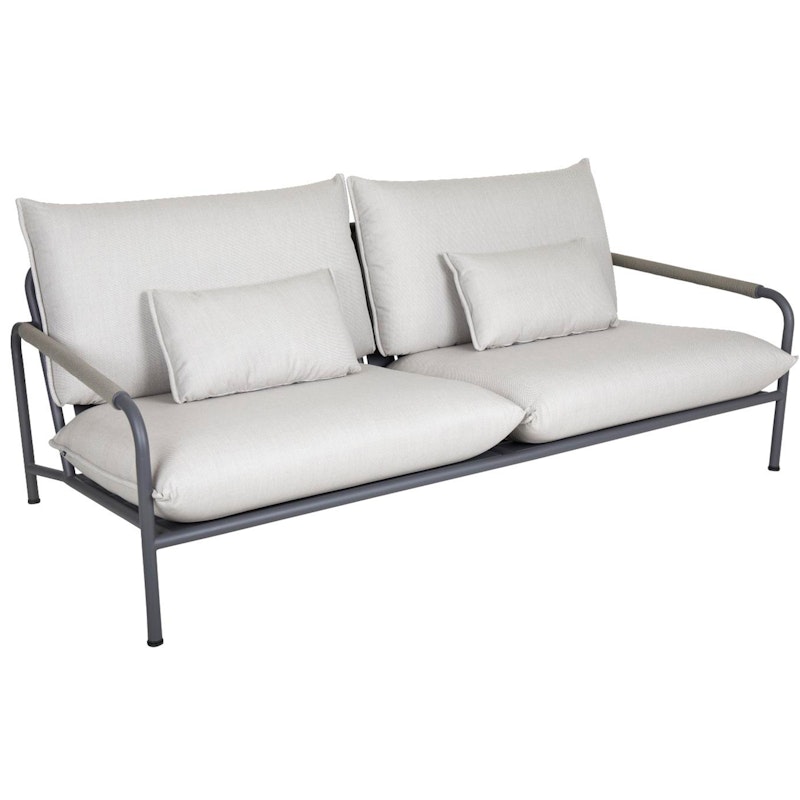 Lerberget Sofa 2,5-seters, Antrasitt