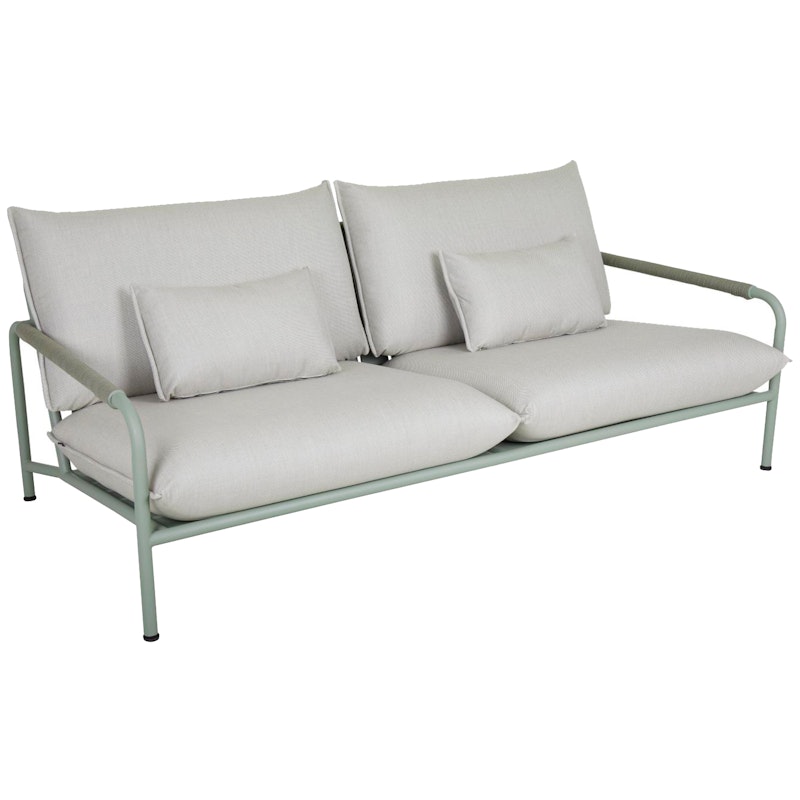 Lerberget Sofa 2,5-seters, Grønn