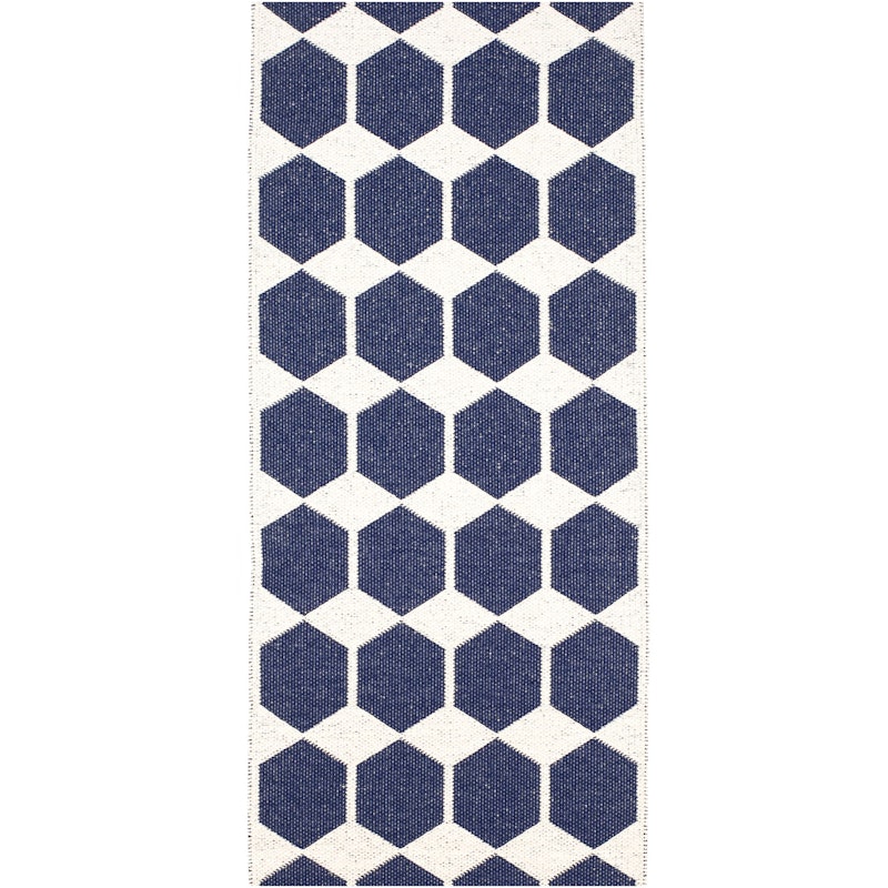 Anna Teppe 140x70 cm, Denim