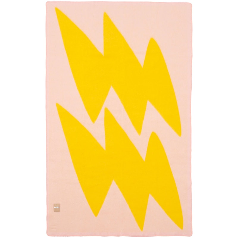 Flash Pledd 130x200 cm, Lemon