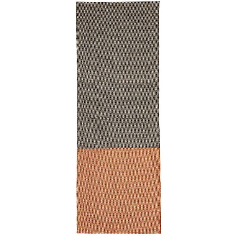 Moor Teppe 70x200 cm, Sort / Terracotta