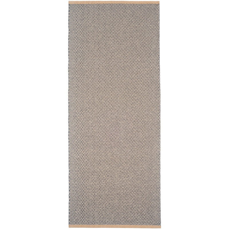 Strand Teppe 70x180 cm, Sort