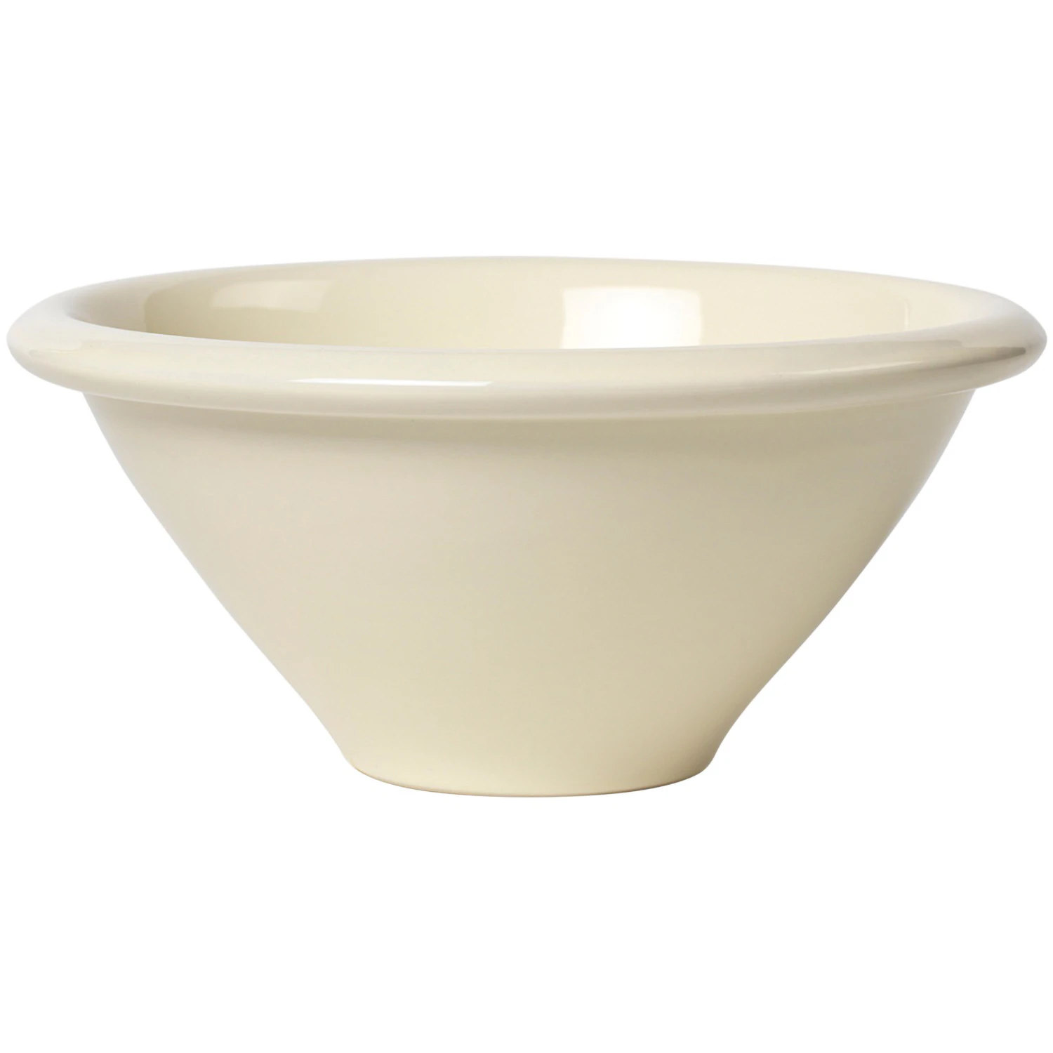 Broste Copenhagen Alfredo Sk&aring;l 15 Cm  -  Serveringssk&aring;ler Stengods Beige - 14533545