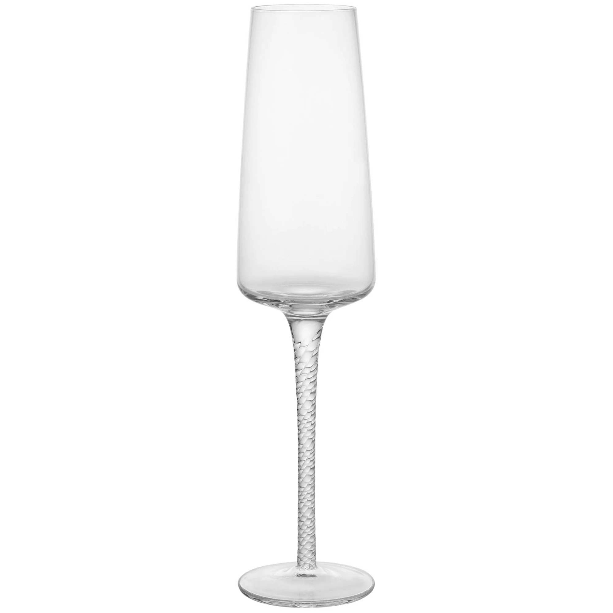 Broste Copenhagen Bellevue Champagneglass - Champagneglass Munnbl&aring;st Glass Klar - 15002001